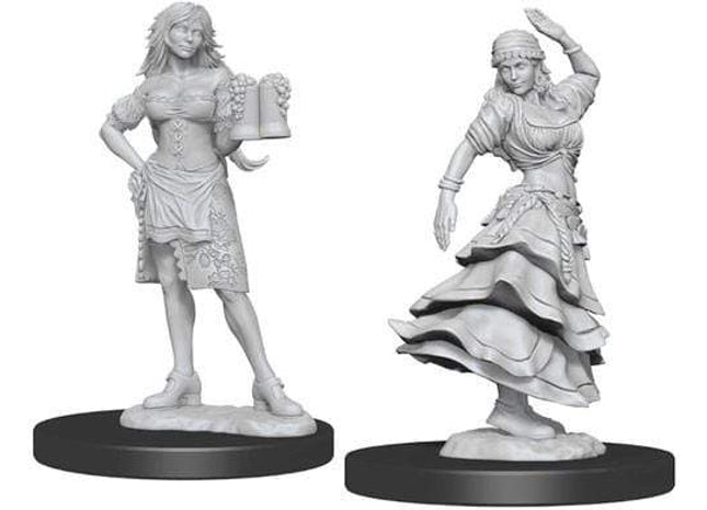 Gamers Guild AZ Pathfinder WZK72588 Pathfinder Minis: Deep Cuts Wave 4- Bartender/ Dancing Girl Southern Hobby
