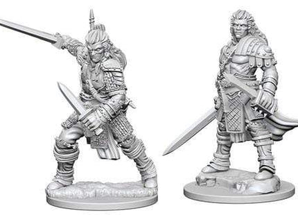 Gamers Guild AZ Pathfinder WZK72596 Pathfinder Minis: Deep Cuts Wave 1- Human Male Fighter Southern Hobby