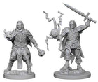 Gamers Guild AZ Pathfinder WZK72600 Pathfinder Minis: Deep Cuts Wave 1- Human Male Cleric Southern Hobby