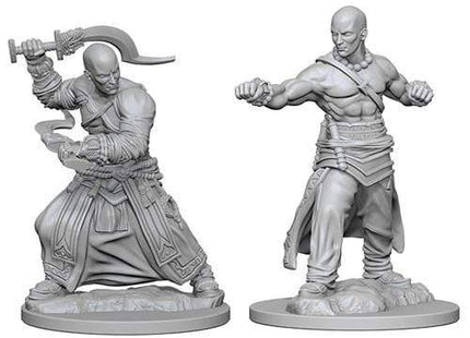 Gamers Guild AZ Pathfinder WZK72612 Pathfinder Minis: Deep Cuts Wave 1- Human Male Monk Southern Hobby
