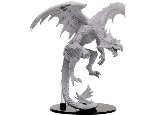 Gamers Guild AZ Pathfinder WZK73145 Pathfinder Battles: Deep Cuts- Gargantuan White Dragon Southern Hobby