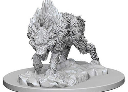 Gamers Guild AZ Pathfinder WZK73184 Pathfinder Minis: Deep Cuts Wave 4- Dire Wolf Southern Hobby