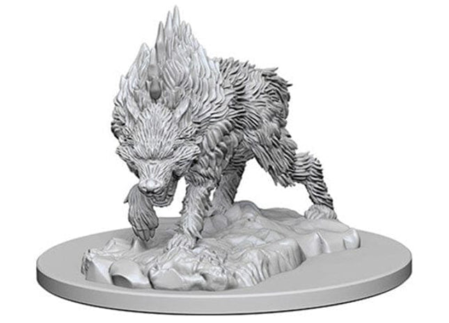Gamers Guild AZ Pathfinder WZK73184 Pathfinder Minis: Deep Cuts Wave 4- Dire Wolf Southern Hobby
