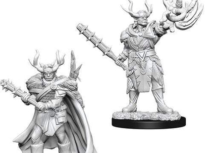 Gamers Guild AZ Pathfinder WZK73853 Pathfinder Minis: Deep Cuts Wave 10- Male Half-Orc Druid Southern Hobby