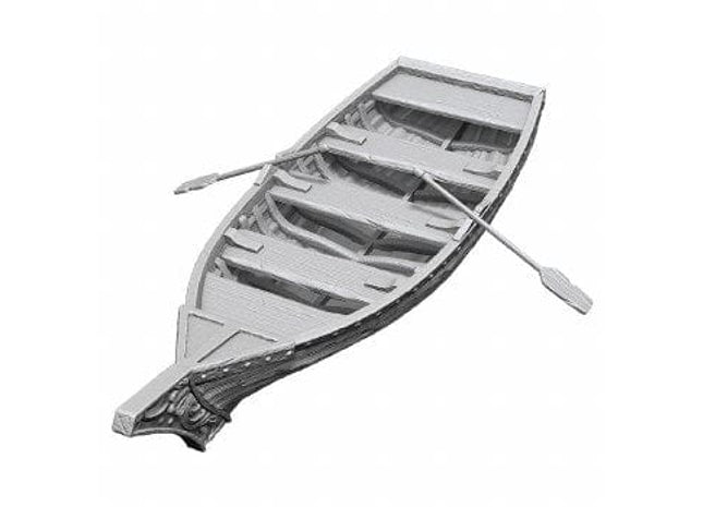 Gamers Guild AZ Pathfinder WZK90503 Pathfinder Minis: Deep Cuts - Rowboat and Oars Southern Hobby