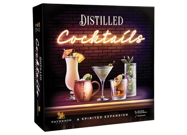 Gamers Guild AZ Paverson Games Distilled: Cocktails Expansion (Pre-Order) ACD Distribution