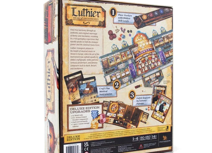 Gamers Guild AZ Paverson Games Luthier: The Art of the Instrument - Deluxe Edition Kickstarter