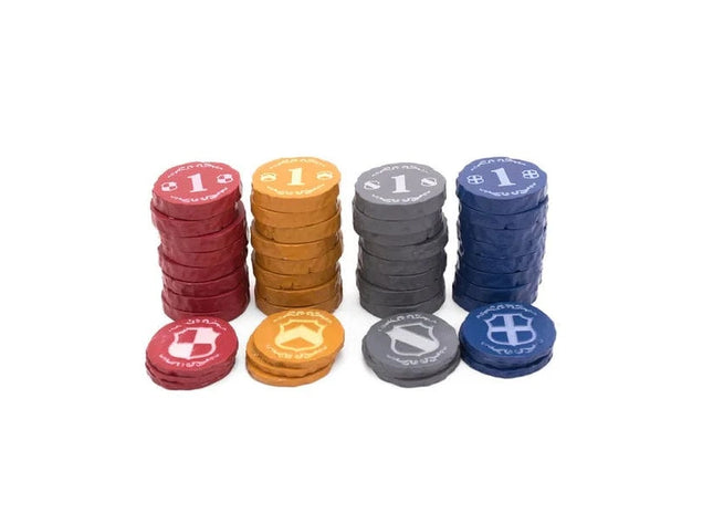 Gamers Guild AZ Paverson Games Luthier: The Art of the Instrument - Engraved Worker Chips Kickstarter