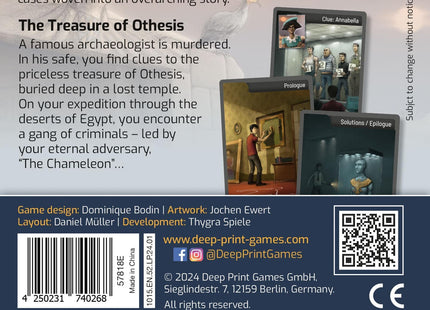 Gamers Guild AZ Pegasus Spiele Witness: The Treasure of Othesis (Pre-Order) AGD