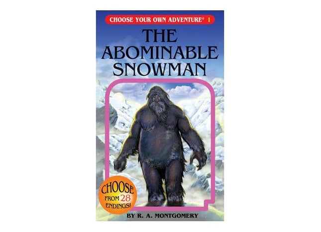 Gamers Guild AZ Penguin Random House Choose Your Own Adventure: Book 1 - The Abominable Snowman (Pre-Order) AGD