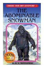 Gamers Guild AZ Penguin Random House Choose Your Own Adventure: Book 1 - The Abominable Snowman (Pre-Order) AGD