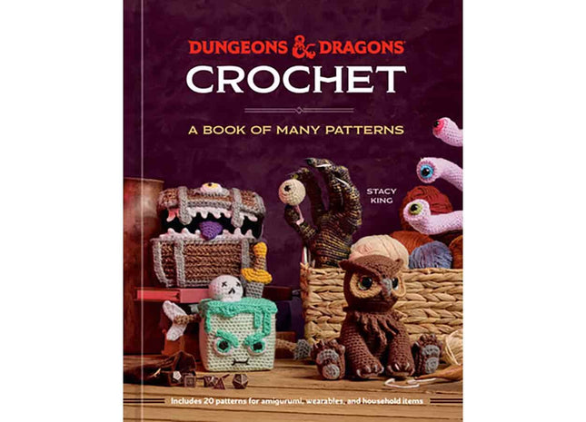 Gamers Guild AZ Penguin Random House Dungeons and Dragons Crochet: A Book of Many Patterns (Pre-Order) GTS