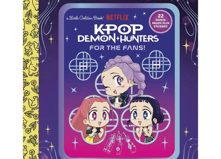 Gamers Guild AZ Penguin Random House KPop Demon Hunters: Little Golden Book - For the Fans!: Ultimate Fan Edition (Pre-Order) ACD Distribution