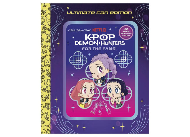 Gamers Guild AZ Penguin Random House KPop Demon Hunters: Little Golden Book - For the Fans!: Ultimate Fan Edition (Pre-Order) ACD Distribution