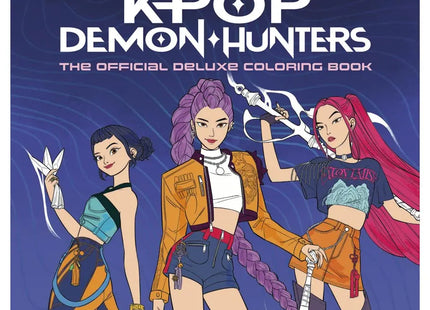 Gamers Guild AZ Penguin Random House KPop Demon Hunters: The Official Deluxe Coloring Book (Pre-Order) ACD Distribution