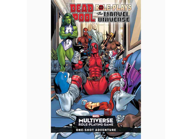 Gamers Guild AZ Penguin Random House Marvel Multiverse Roleplaying Game: Deadpool Role-Plays The Marvel Universe - Black Friday GTS