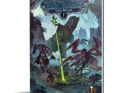 Gamers Guild AZ Petersen Games Cthulhu Mythos (5E): Nightmares - A Saga Bestiary Discontinue