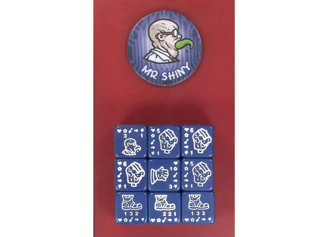 Gamers Guild AZ Petersen Games Dicenstein: PETDE1 - Mr. Shiny GTS