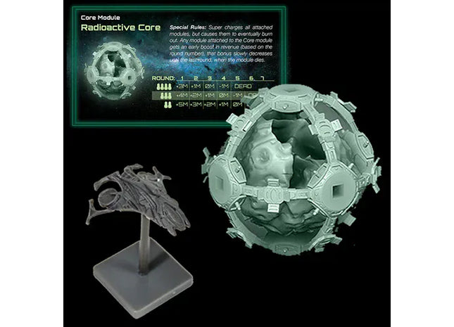 Gamers Guild AZ Petersen Games Startropolis (Second Edition): Glow Box And Player Marker GTS