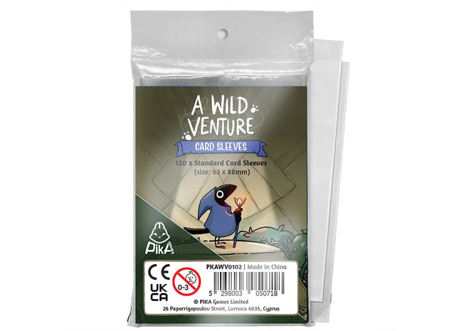 Gamers Guild AZ Pika Games A Wild Venture: Card Sleeves (Pre-Order) Asmodee