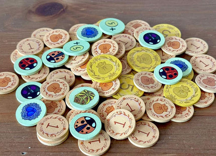 Gamers Guild AZ Pika Games A Wild Venture: Wooden Tokens (Pre-Order) Asmodee