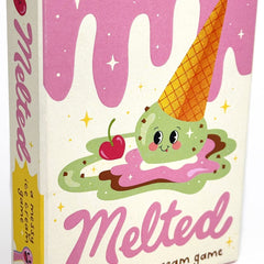 Gamers Guild AZ Pink Tiger Games Melted: A Messy Ice Cream Card Game (Pre-Order) AGD
