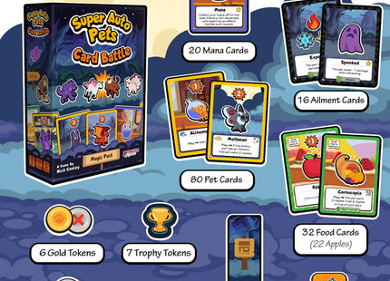 Gamers Guild AZ Plaid Hat Games Super Auto Pets Card Battle: Magic Pack (Pre-Order) ACD Distribution