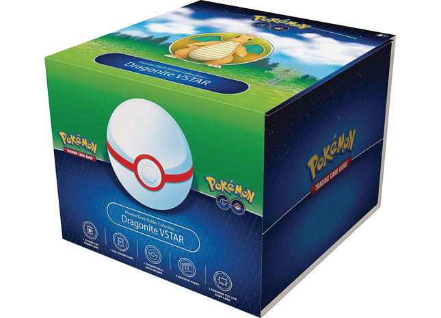 Gamers Guild AZ Pokemon Pokemon Go!: Premier Deck Holder Collection - Dragonite VStar Old Pokemon