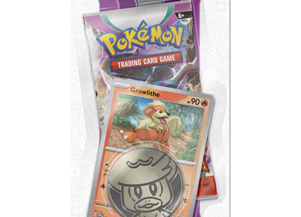 Gamers Guild AZ Pokemon Pokemon Scarlet and Violet 2 Paldea Evolved Checklane Blister - Growlithe Southern Hobby