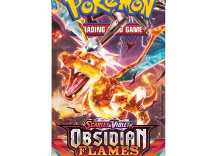 Gamers Guild AZ Pokemon Pokemon Scarlet and Violet 3 Obsidian Flames Booster Pack Booster Pack