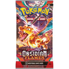 Gamers Guild AZ Pokemon Pokemon Scarlet and Violet 3 Obsidian Flames Booster Pack Booster Pack