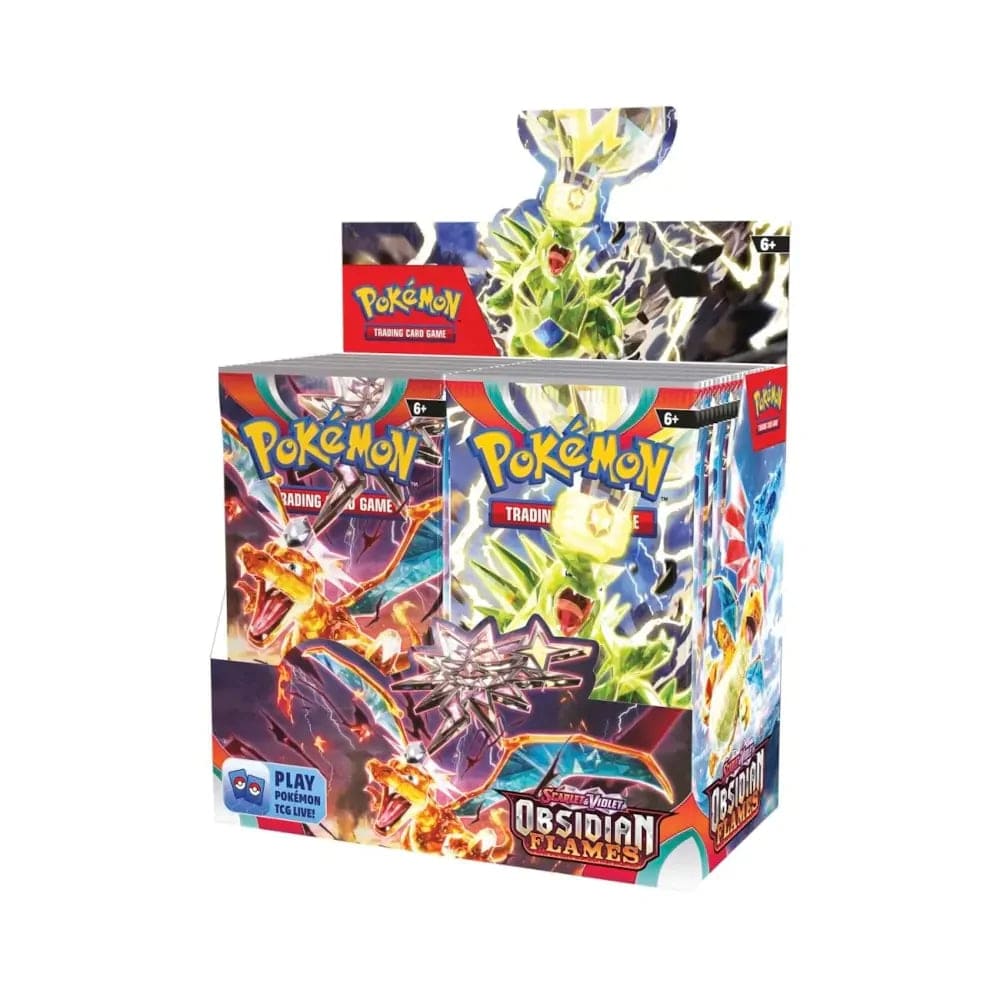 Pokemon Scarlet and Violet 3 Obsidian Flames Booster Box