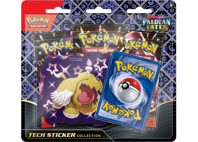 Pokemon Scarlet and Violet 4.5 Paldean Fates Tech Sticker Collection