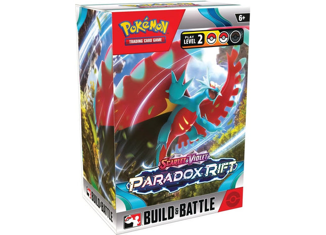 Gamers Guild AZ Pokemon Pokemon Scarlet and Violet 4 Paradox Rift Build And Battle Box (Pre-Order) Pokemon