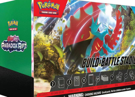 Gamers Guild AZ Pokemon Pokemon Scarlet and Violet 4 Paradox Rift Build And Battle Stadium Pokemon