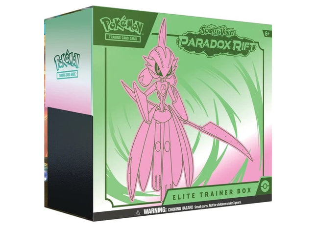 Gamers Guild AZ Pokemon Pokemon Scarlet and Violet 4 Paradox Rift - Iron Valiant Elite Trainer - Box (Pre- Order) Pokemon