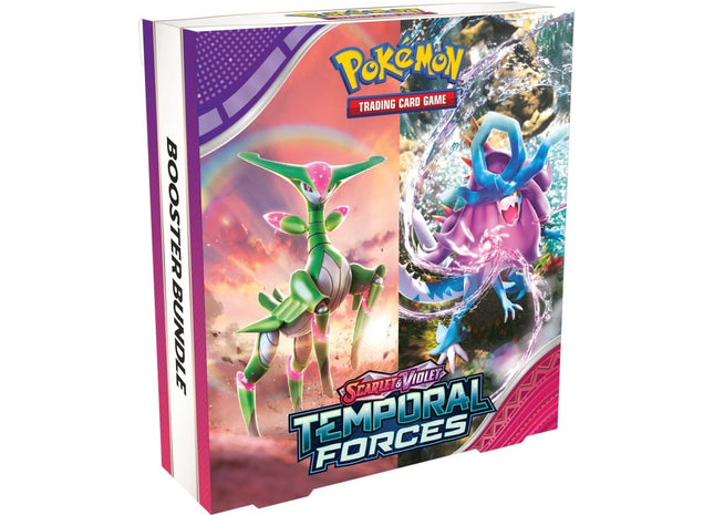 Gamers Guild AZ Pokemon Pokemon Scarlet and Violet 5 Temporal Forces Booster Bundle (Pre-Order) Pokemon