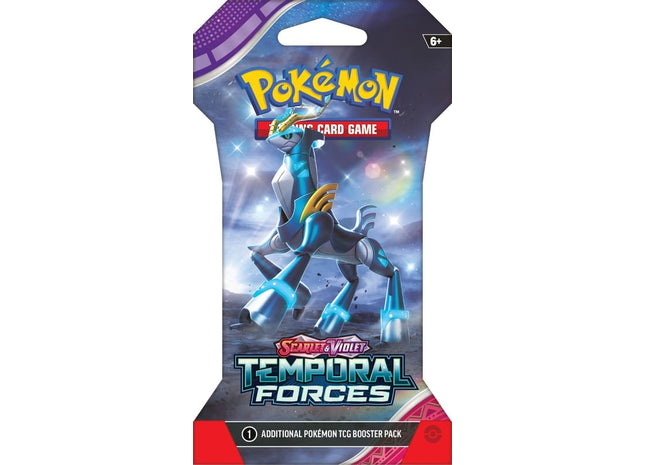 Gamers Guild AZ Pokemon Pokemon Scarlet and Violet 5 Temporal Forces Sleeved Booster (Pre-Order) Pokemon