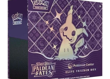 Gamers Guild AZ Pokemon Pokemon: Scarlet and Violet - Paldean Fates Pokemon Center Elite Trainer Box Pokemon