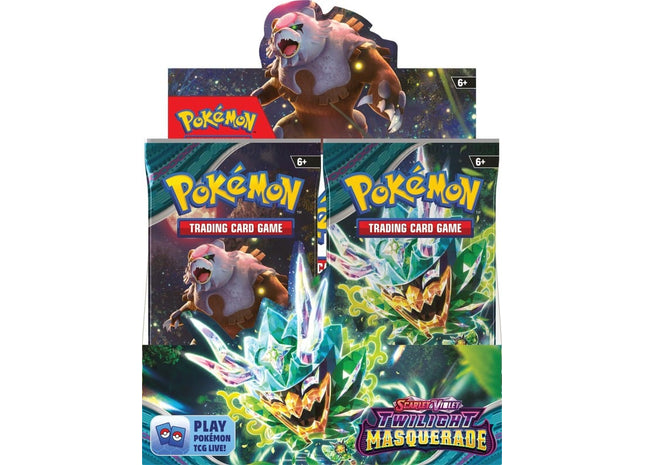 Gamers Guild AZ Pokemon Pokemon Scarlet & Violet 6 Twilight Masquerade Booster Box (Pre-Order) Discontinue