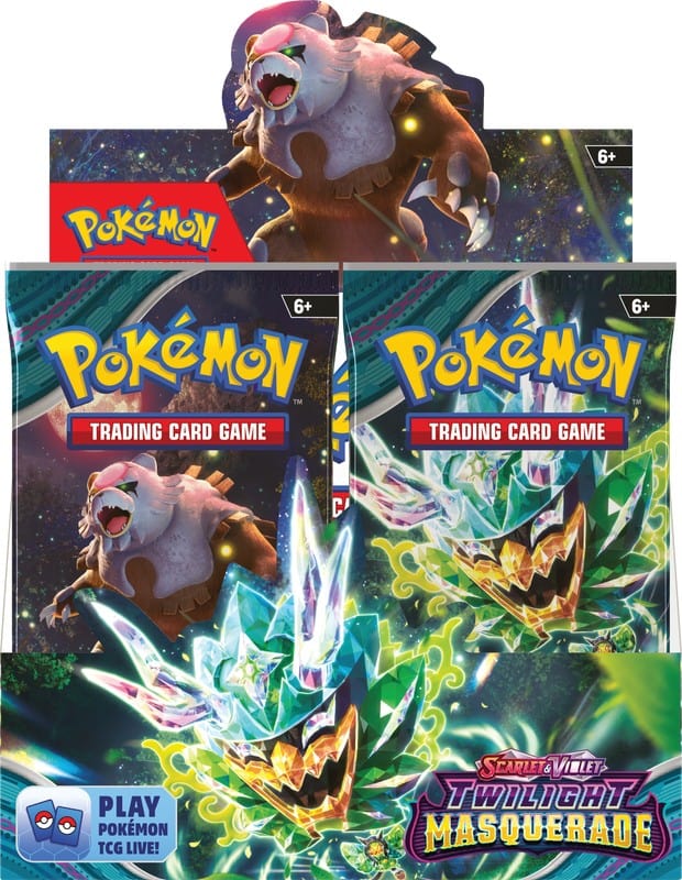Pokemon Scarlet & Violet 6 Twilight Masquerade Booster Box Gamers Guild AZ Pokemon Scarlet & Violet 6 Twilight Masquerade Booster Box Gamers Guild AZ