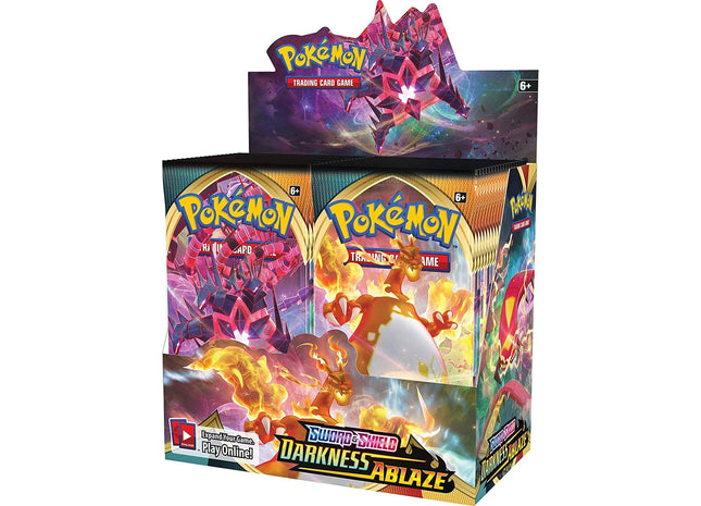 Gamers Guild AZ Pokemon Pokemon Sword & Shield Darkness Ablaze Booster Display Old Pokemon