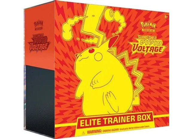 Gamers Guild AZ Pokemon Pokemon Sword & Shield Vivid Voltage Booster Elite Trainer Box Old Pokemon