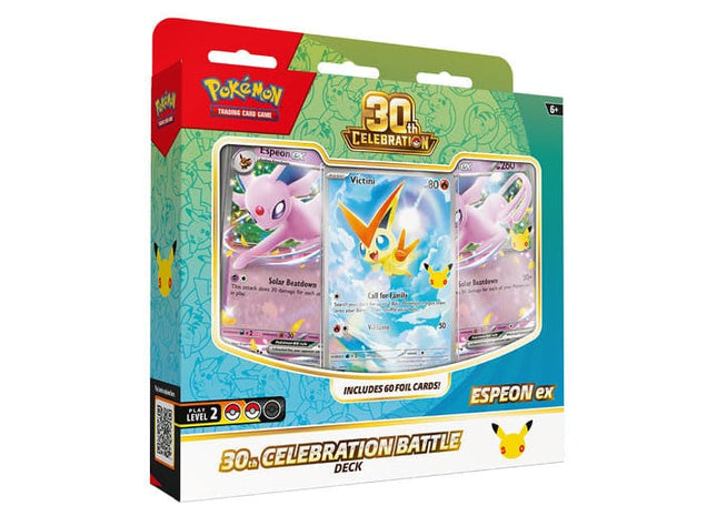Gamers Guild AZ Pokemon Pokémon TCG: 30th Celebration | Battle Deck - Espeon ex (Pre-Order) ACD Distribution