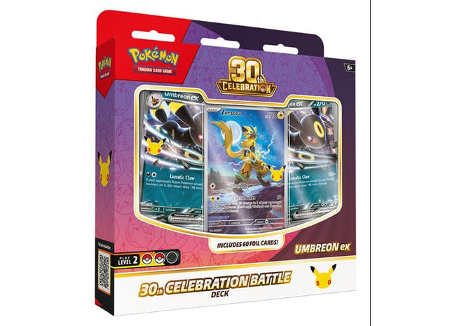 Gamers Guild AZ Pokemon Pokémon TCG: 30th Celebration | Battle Deck - Umbreon ex (Pre-Order) ACD Distribution