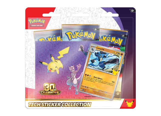 Gamers Guild AZ Pokemon Pokémon TCG: 30th Celebration - Tech Sticker Collection (Pre-Order) ACD Distribution