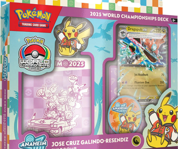 Pokemon TCG: Anaheim 2025 World Championship Deck: Jose Cruz Galindo-Resendiz