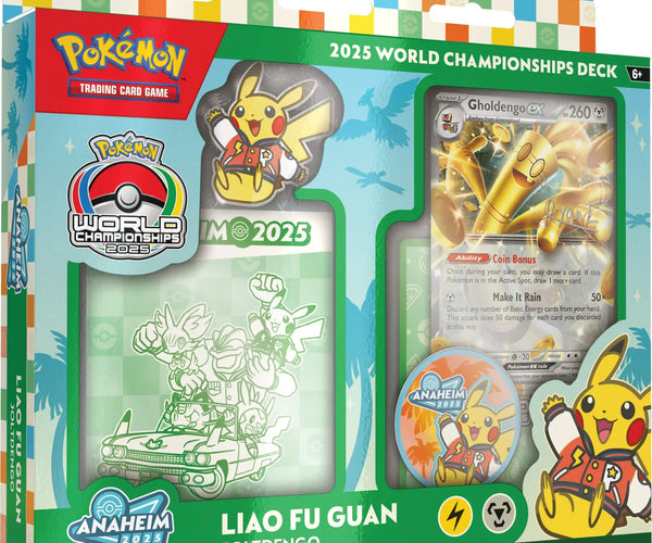 Pokemon TCG: Anaheim 2025 World Championship Deck: Liao Fu Guan