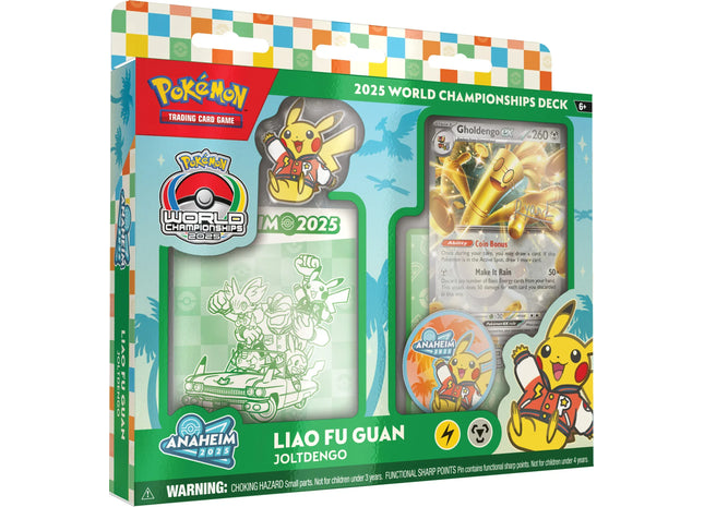 Gamers Guild AZ Pokemon Pokemon TCG: Anaheim 2025 World Championship Deck: Liao Fu Guan - Gholdengo ex (Pre-Order) Pokemon