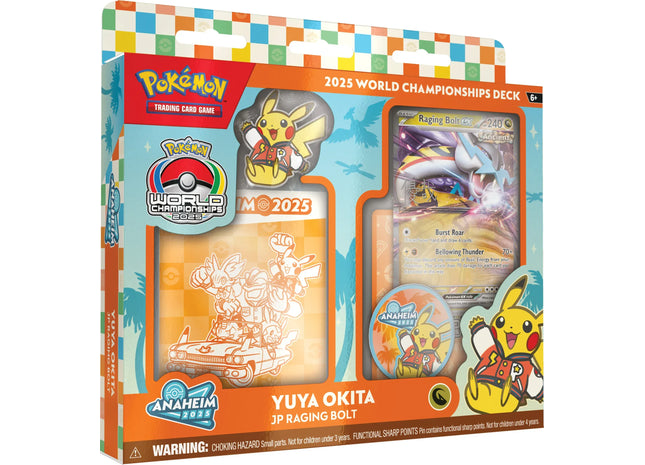 Gamers Guild AZ Pokemon Pokemon TCG: Anaheim 2025 World Championship Deck: Yuya Okita - Raging Bolt ex (Pre-Order) Pokemon
